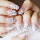 Wedding Nail Art with Rhinestone: The Perfect Touch of Glamour